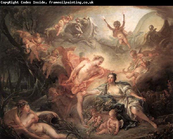 Francois Boucher ) Apollo Revealing his Divinity to the Shepherdess